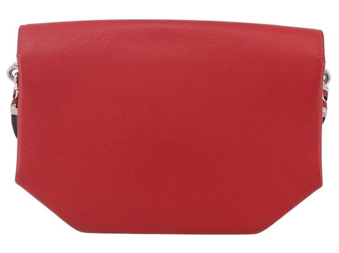 Borsa a Spalla Birkin di Hermès Rosso - vista 2