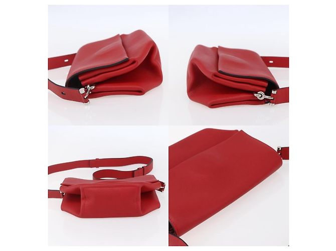 Borsa a Spalla Birkin di Hermès Rosso - vista 3