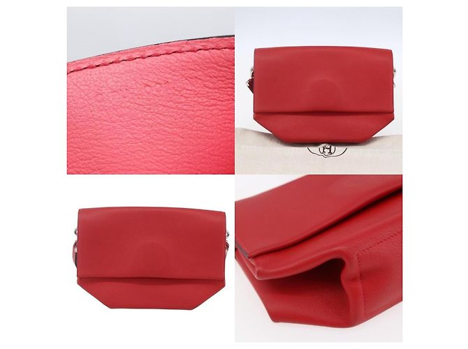 Borsa a Spalla Birkin di Hermès Rosso - vista 5