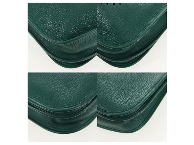 Borsa a Spalla Hermès Evelyn 3 PM Verde - vista 6