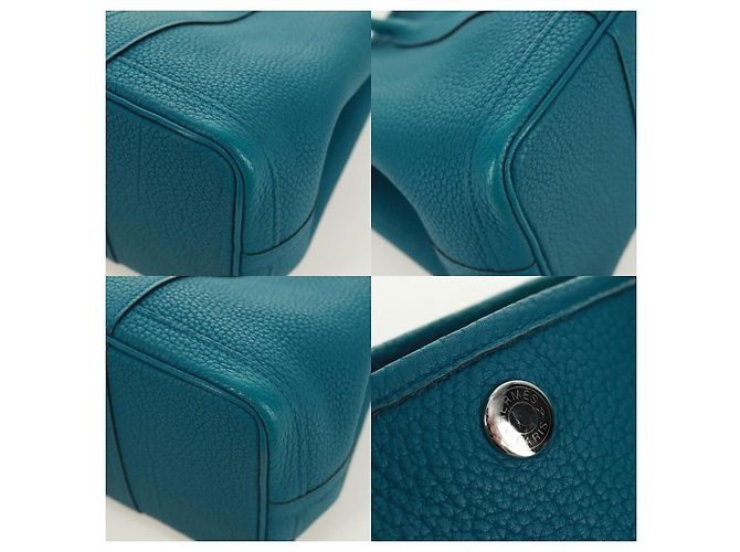 Hermès Borsa Hermes Garden Party Tpm Argento - vista 5