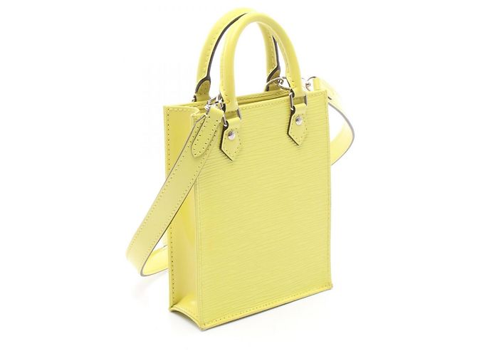 Borsa Petite Sac Plat Louis Vuitton Verde - vista 2