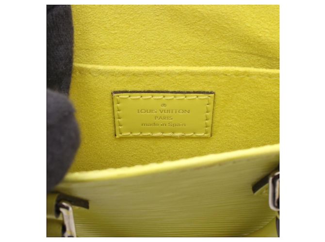 Borsa Petite Sac Plat Louis Vuitton Verde - vista 4