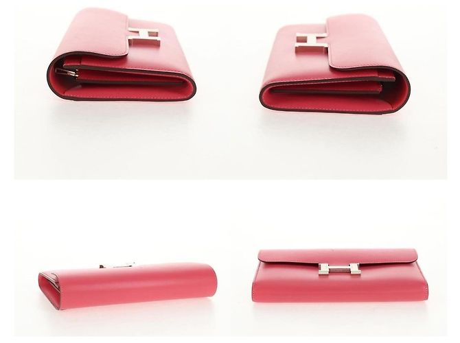 Hermès Cartera Larga Constance Hermes Rosa - vista 3