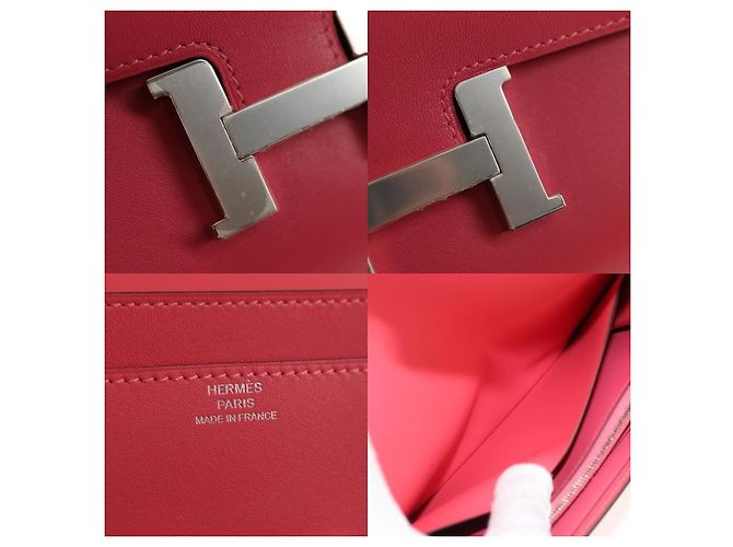 Hermès Cartera Larga Constance Hermes Rosa - vista 7