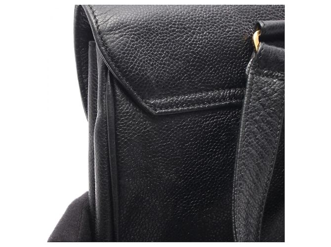 Zaino/borsa Chanel Triple Coco Mark Nero - vista 10