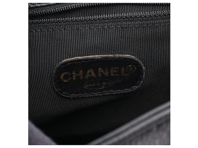 Zaino/borsa Chanel Triple Coco Mark Nero - vista 4