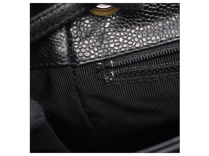 Zaino/borsa Chanel Triple Coco Mark Nero - vista 6
