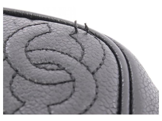 Zaino/borsa Chanel Triple Coco Mark Nero - vista 7