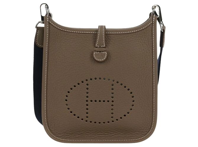 Hermès Borsa a Spalla Hermes Evelyn Tpm Amazon Marrone - vista 2