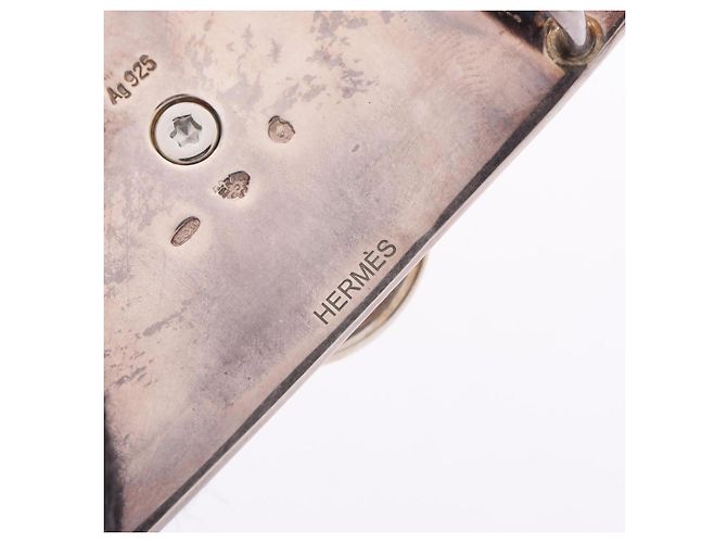 Gürtelbuckle Collier de Chien von Hermès Silber - Ansicht 3