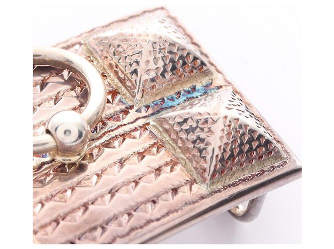 Gürtelbuckle Collier de Chien von Hermès Silber - Ansicht 4