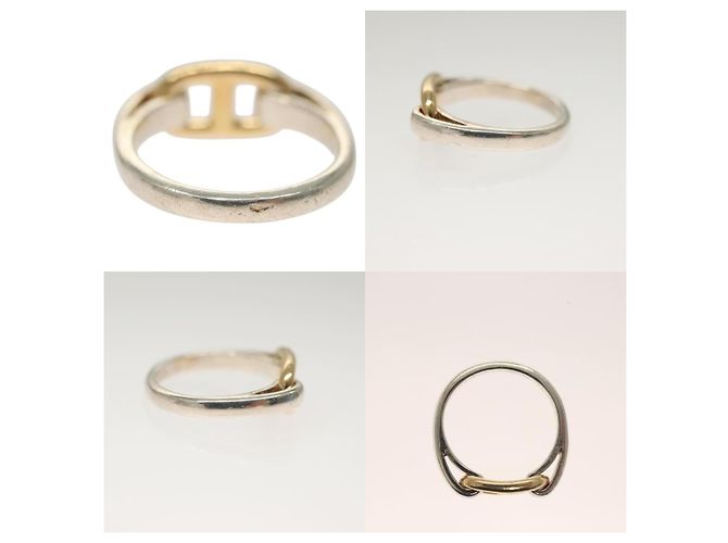 Anillo Shane Duncle Hermès Plata - vista 3