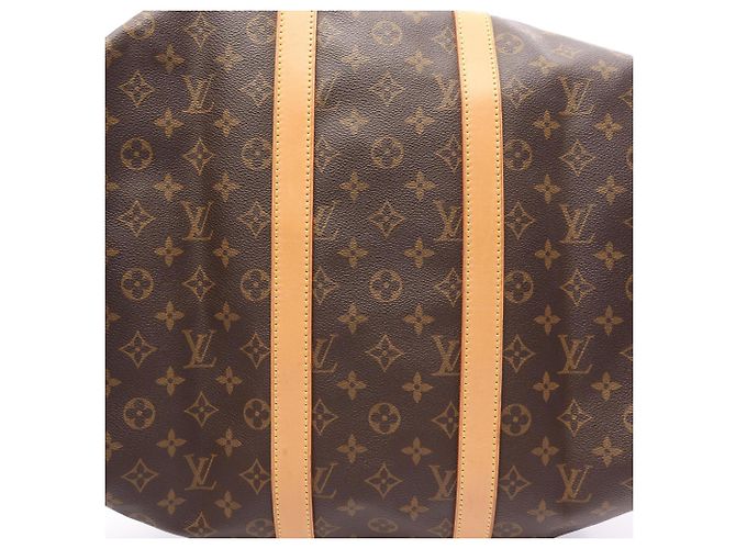 Borsa Boston Keepall 45 Louis Vuitton Marrone Monogramma - vista 10