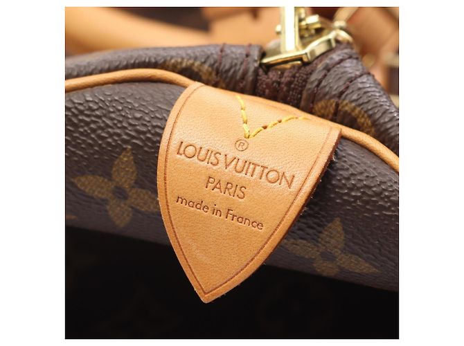 Borsa Boston Keepall 45 Louis Vuitton Marrone Monogramma - vista 4