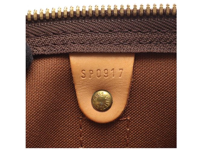 Borsa Boston Keepall 45 Louis Vuitton Marrone Monogramma - vista 5