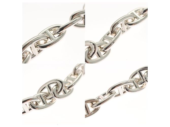Hermès Pulsera Chaine D'ancre MM Hermes Plata - vista 3