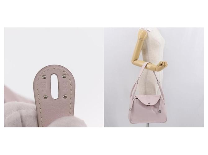 Borsa Hermès Lindy 30 Rosa - vista 8