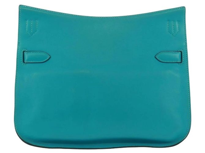 Borsa a Spalla Gypsy Shield 28 di Hermès Blu - vista 2