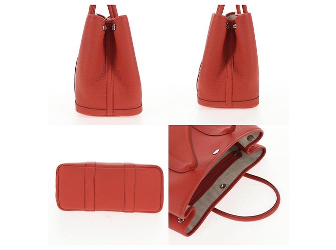 Hermès Borsa Hermes Garden Party Tpm Arancione - vista 3