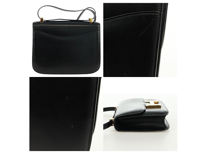 Borsa a Spalla Constance 24 di Hermès Nero - vista 3