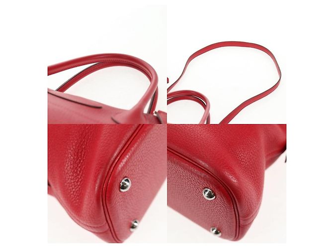 Borsa Hermès Bolide 31 Rosso - vista 6