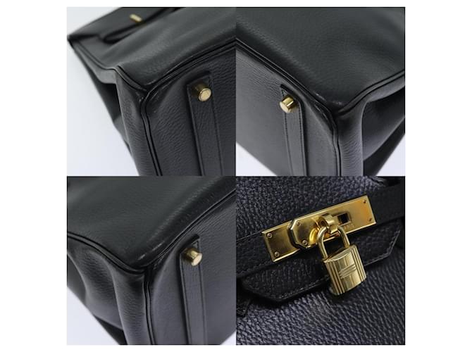 Borsa Hermès Birkin 35 Nero - vista 5