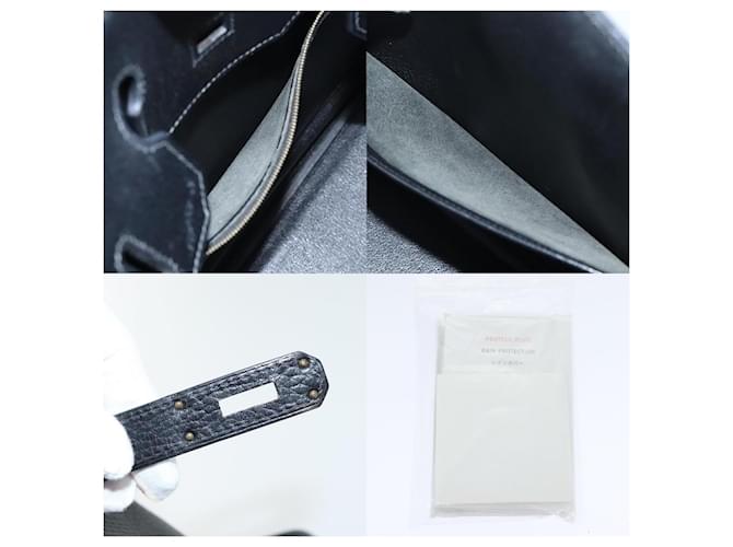 Borsa Hermès Birkin 35 Nero - vista 7