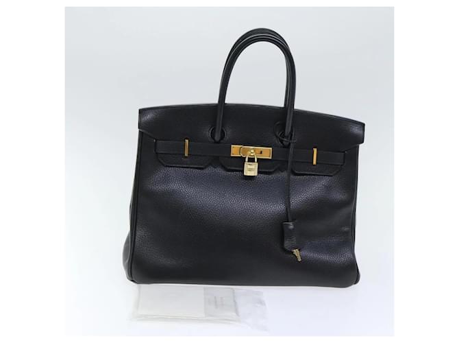 Borsa Hermès Birkin 35 Nero - vista 8