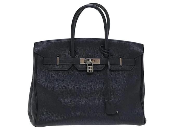 Borsa Hermès Birkin 35 Nero - vista 2