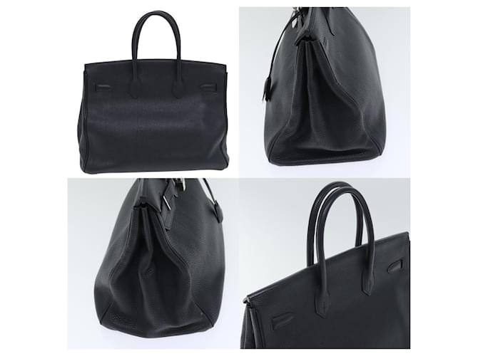 Borsa Hermès Birkin 35 Nero - vista 3
