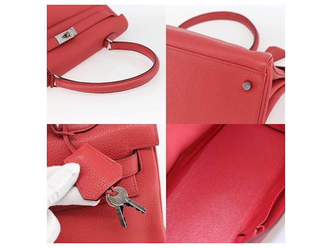 Borsa a Spalla Hermès Kelly 40 Rosa - vista 4
