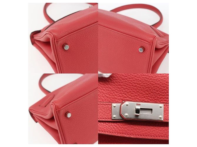 Borsa a Spalla Hermès Kelly 40 Rosa - vista 6