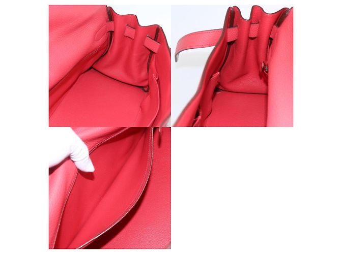 Borsa a Spalla Hermès Kelly 40 Rosa - vista 8