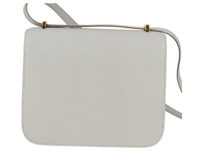 Borsa a Spalla Constance 3 Mini di Hermès Bianco - vista 2