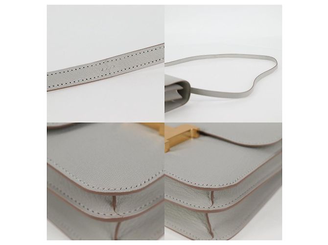 Borsa a Spalla Constance 3 Mini di Hermès Bianco - vista 6
