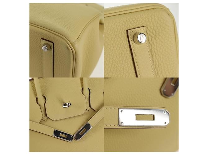 Borsa Hermès Birkin 35 Giallo - vista 7