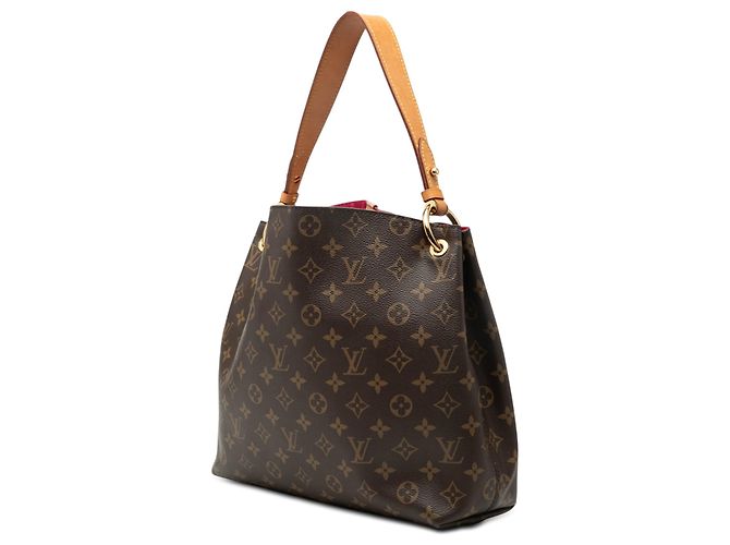 Louis Vuitton Borsa Graceful PM Monogram Marrone - vista 2