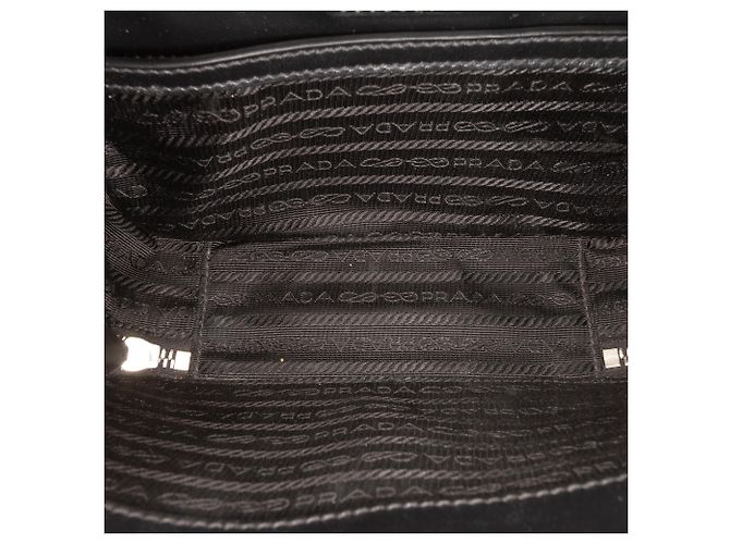 Borsa a tracolla Brique in Saffiano nero di Prada - vista 4