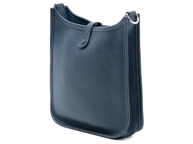 Hermès Blu Clemence Evelyne 16 Amazone Blu navy - vista 2