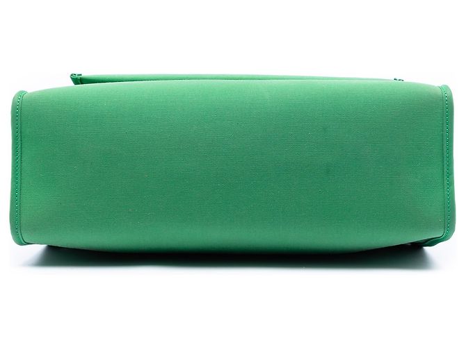 Hermès Borsa Herbag Zip 31 Verde Toile - vista 3
