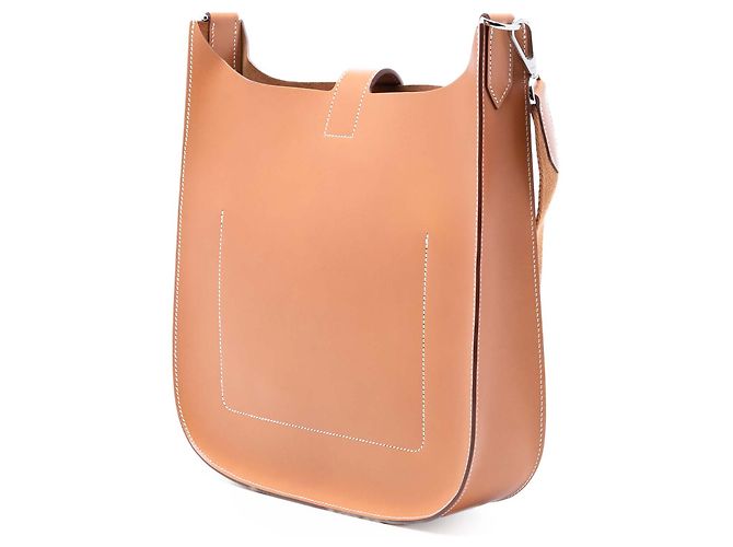 Hermès Borsa Evelyne Sellier 29 in Vache Hunter Marrone - vista 2