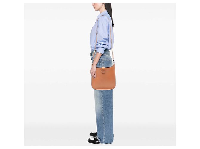 Hermès Borsa Evelyne Sellier 29 in Vache Hunter Marrone - vista 8