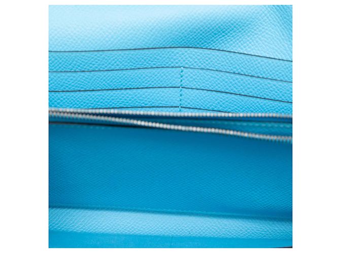 Cartera Longa Kelly en Epsom Azul Hermès Azul claro - vista 4