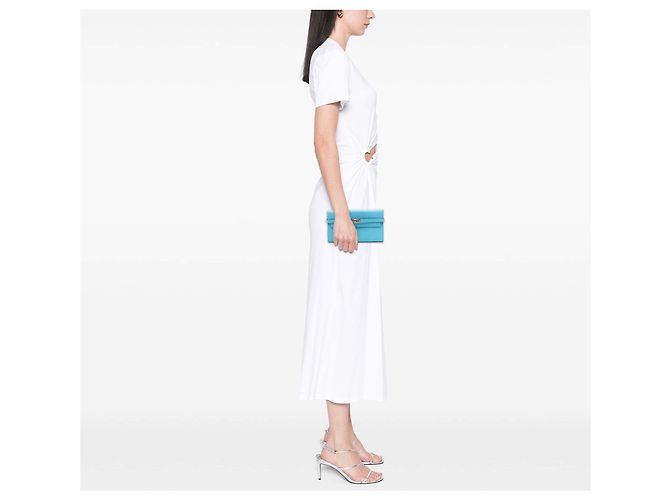 Cartera Longa Kelly en Epsom Azul Hermès Azul claro - vista 8
