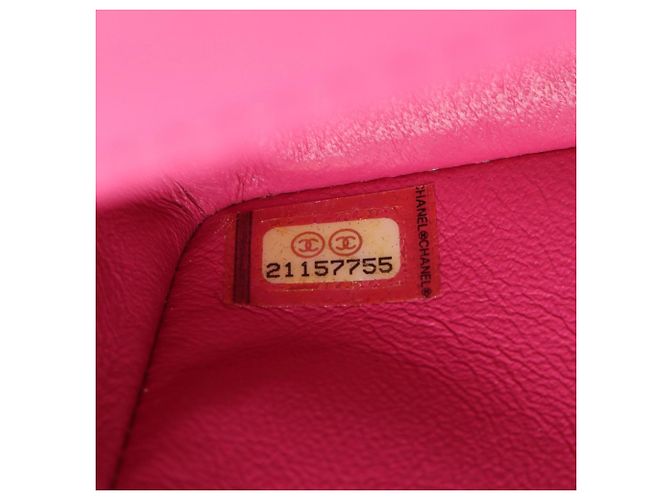 Mini borsa a spalla V Chevron di Chanel Rosa - vista 5