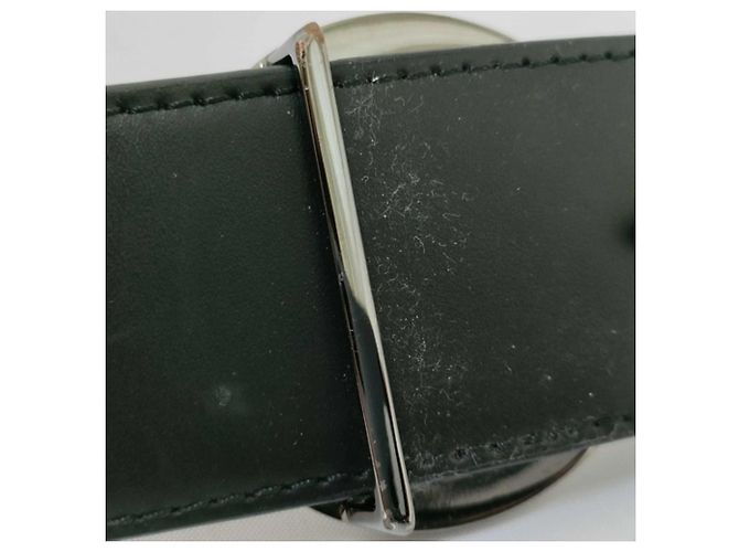 Cintura reversibile in pelle Monogram Eclipse da uomo Louis Vuitton Nero - vista 9