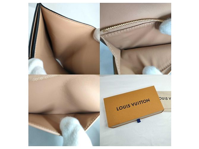 Billetera bi-fold Louis Vuitton en cuero Taurillon Noir Negro - vista 7