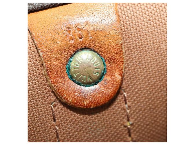Louis Vuitton Keepall Monogram Canvas 45 Marrone - vista 6
