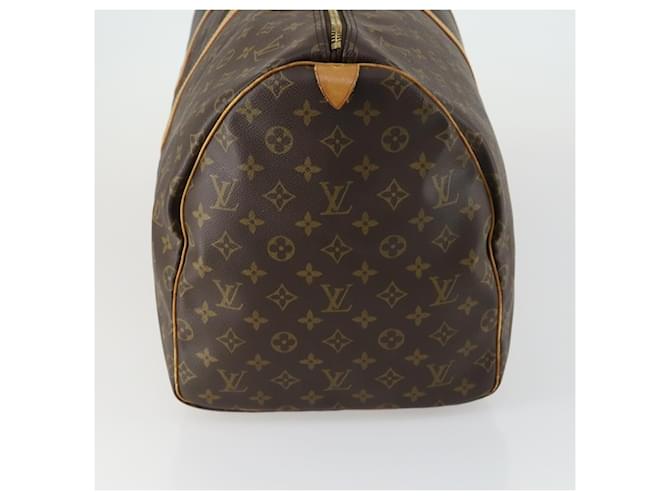 Louis Vuitton Keepall Monogram Canvas 55 Marrone - vista 3